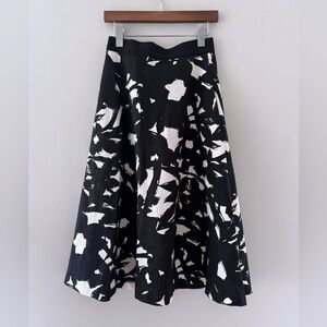 Banana Republic Textured Midi Skirt with Pockets